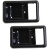 Door Handle Trim Set For 1984-1989 Toyota Pickup Black