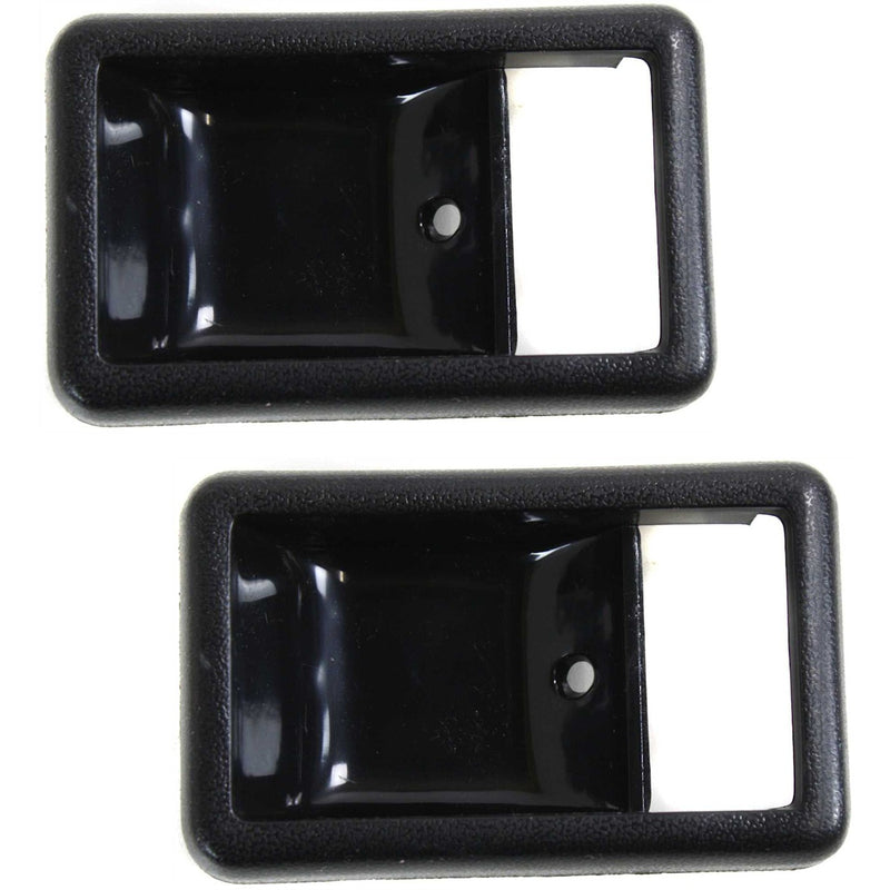 Door Handle Trim Set For 1984-1989 Toyota Pickup Black