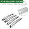 Toyota Highlander Silver Tone Door Handle Cover Trim (2008-2013)