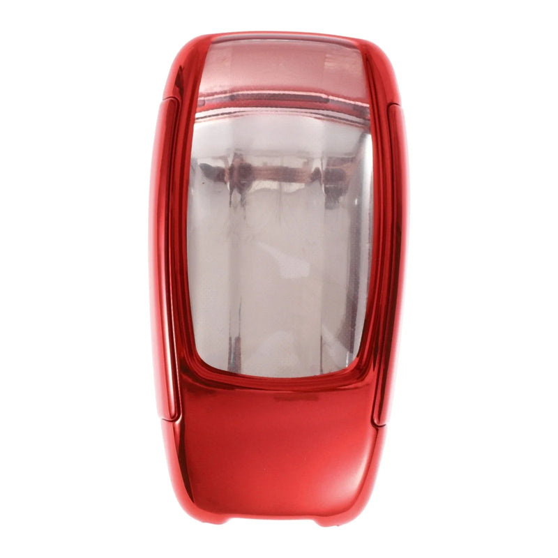 Mercedes Benz E Class (2017) - 3 Buttons Red TPU Car Key Case