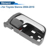 Toyota Sienna (2004-2010) Silver Tone Front Driver Side Door Handle