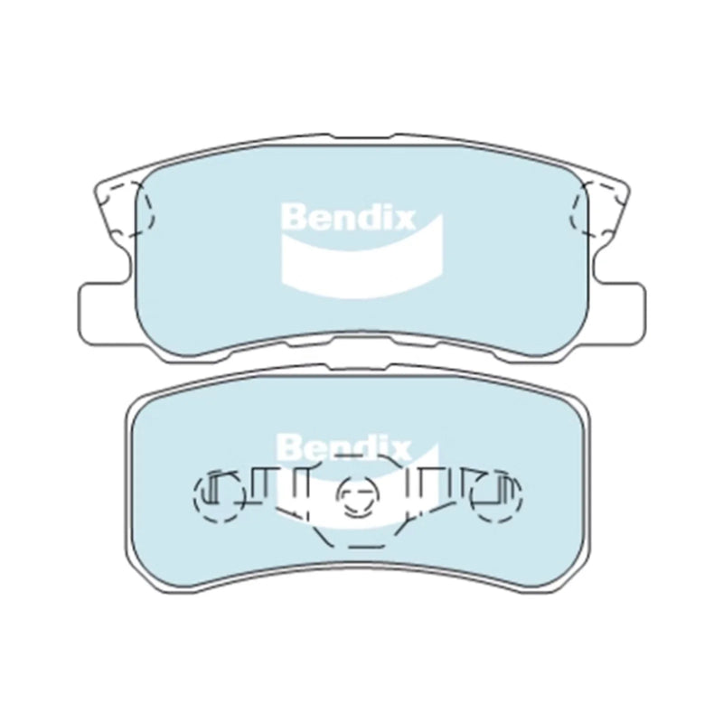Dodge Avenger JS Set HD Rear Disc Brake Pads (2007 - 2010)