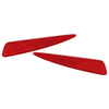 Toyota Auris Red Rear Bumper Reflectors (2013-2018)