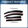 Toyota RAV4 Window Deflectors 1 Set (2006)
