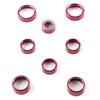 Chevrolet Silverado 8x Air Conditioner Switch Knob Trim Red (2014-2018)