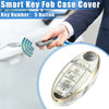 Nissan Altima, Maxima, Infiniti 5 x Button Smart Key Fob Cover (2013-2023)