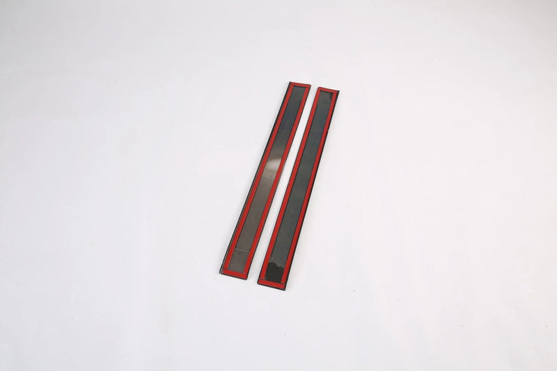 Tesla Model X Carbon Fiber Door Sill Plate Guard Cover Trim (2017-2023)