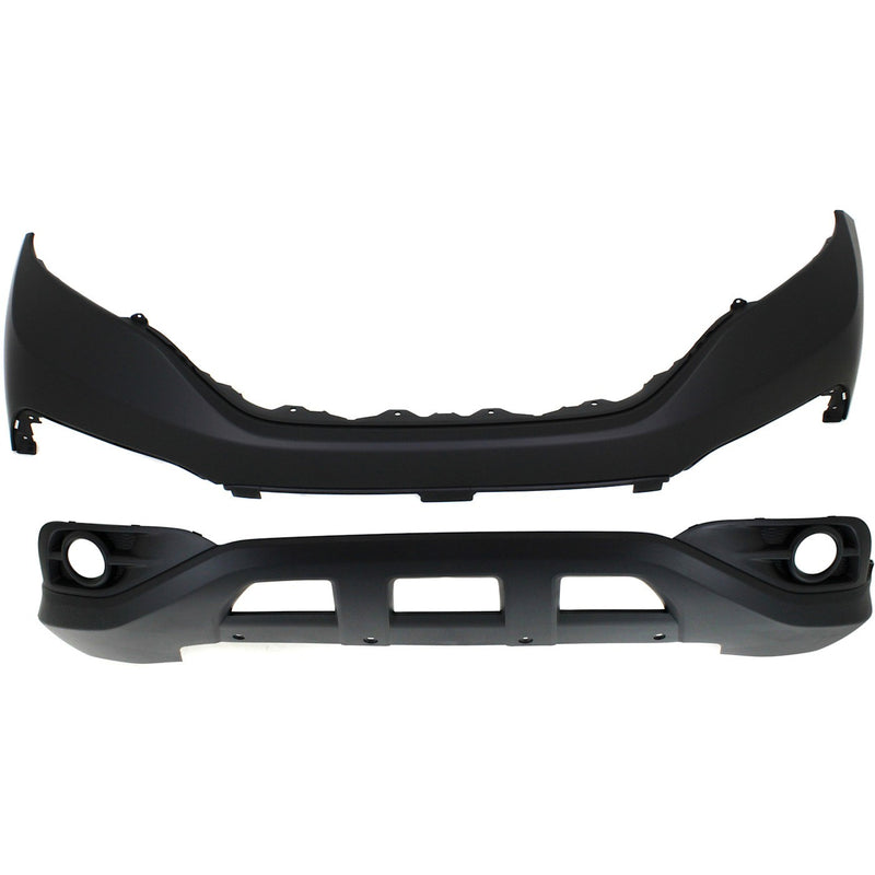 Capa Front Lower and Upper Bumper Cover For 2012-2014