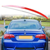 BMW E92 Coupe M3 (2007-2013) - Crimson Red Rear Lip Spoiler