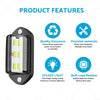 Truck SUV Trailer Lorry 12 / 24V 6LED License Plate Light