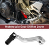 Bosuer M4 Silver Tone Black Shifter Lever Folding