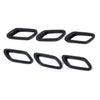 Maserati GranTurismo GT 6pcs Carbon Fiber Side Fender Air Vent Cover Trim