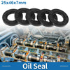 Oil Seal 5 Pcs 25x46x7mm Seal Ring Rotary Shaft Seal Nitrile Rubber