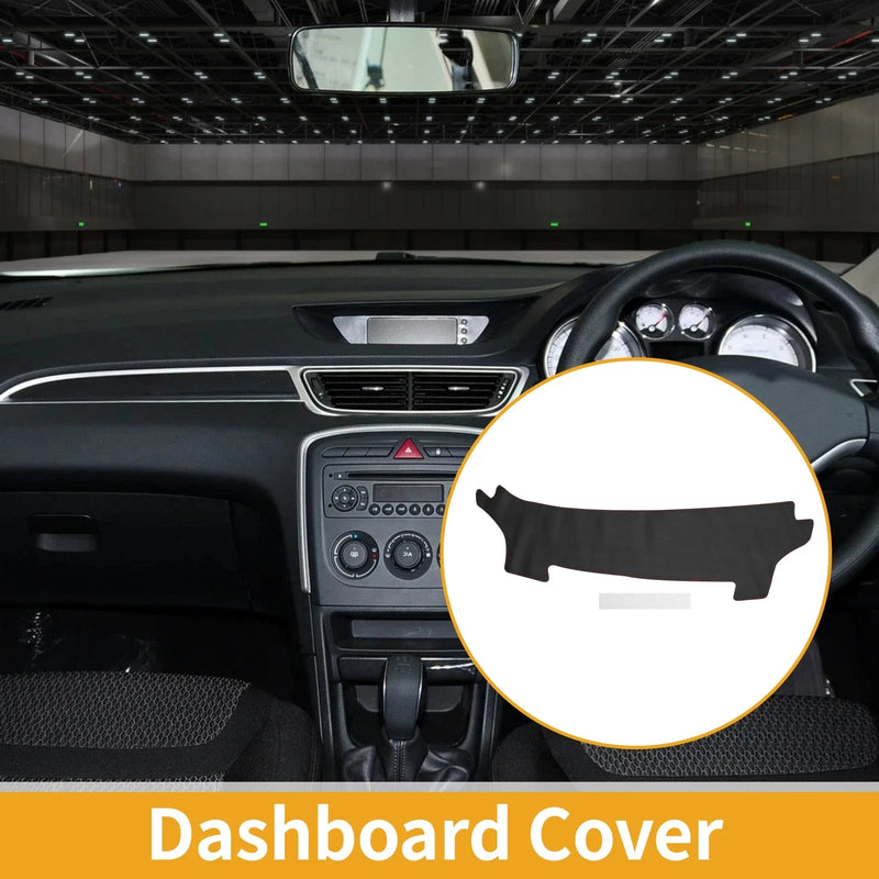Toyota Prius Dashboard Cover Dash Cover Mat Carpet Black Red (2023–2024)