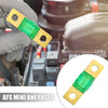 Automotive Marine Audio Video System Green 2pcs 30A 32V Bolt on AMI Fuse