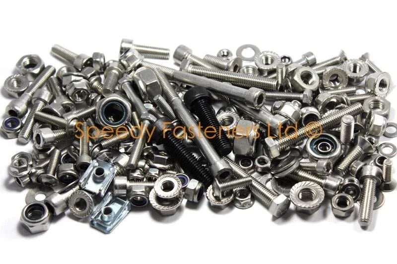 Boulons Écrous Rondelles Acier Inoxydable pour Moyeu Roue Moteur / Karting