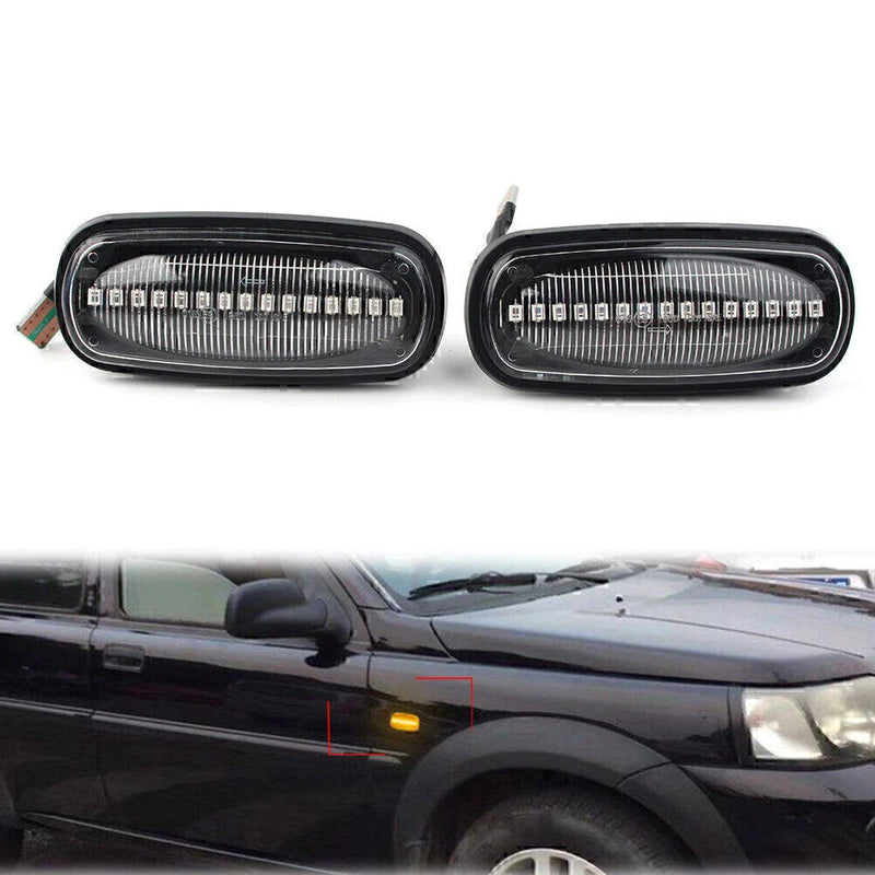Land Rover Discovery Defender Dynamic LED Sequential Side Marker Amber Light