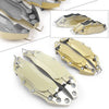 Make & Model 4 x Metal 3D Universal Gold Brake Caliper Covers