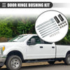 Chevrolet Silver Tone Black 1 x Door Hinge Bushing Kit