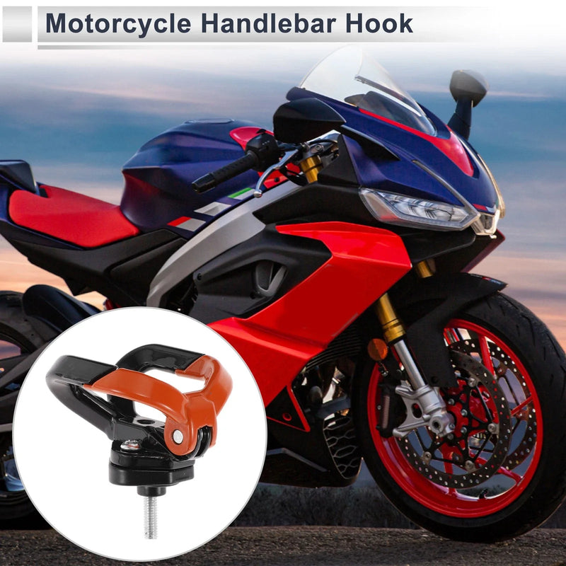 Make Model Butterfly-type Open-closed Double Hook Motorcycle Hanging Hook 1 Pc