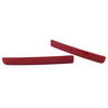 Land Rover Discovery Rear Bumper Reflector Red Lens Pair (2004-2016)