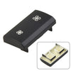 Car A / C Heater Controls Black Plastic Panel Fan Button