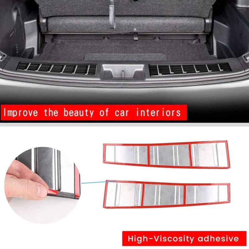 Mitsubishi Outlander Silver Bumper Guard Plate Cover Trim (2022–2023)