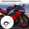 Scooters Motorcycle Hanging Hook Hexagonal Aluminum Alloy White