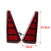 Toyota Noah Voxy 80 Series 2 x LED Rear Bumper Fog Lamp Brake Light (2014-2018)
