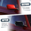 BMW 3 Series E46, 7 Series E65 E66 Right Side Mirror Cover Cap Gloss Black