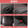 Toyota Tacoma (2016-2023) - 2 Pcs Black Red Front Seat Covers