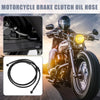 Motorcycle Oil Hose 155cm Clutch Throttle Pipe Black