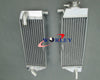 Yamaha YZ400F Aluminum Radiator & White Hose (1998-2000)