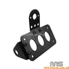 Harley Chopper Bobber 3/4" Taillight License Plate Bracket