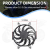 Polaris Sportsman 400 / 450 / 500 4x4 Radiator Cooling Fan Motor (2000-2009)