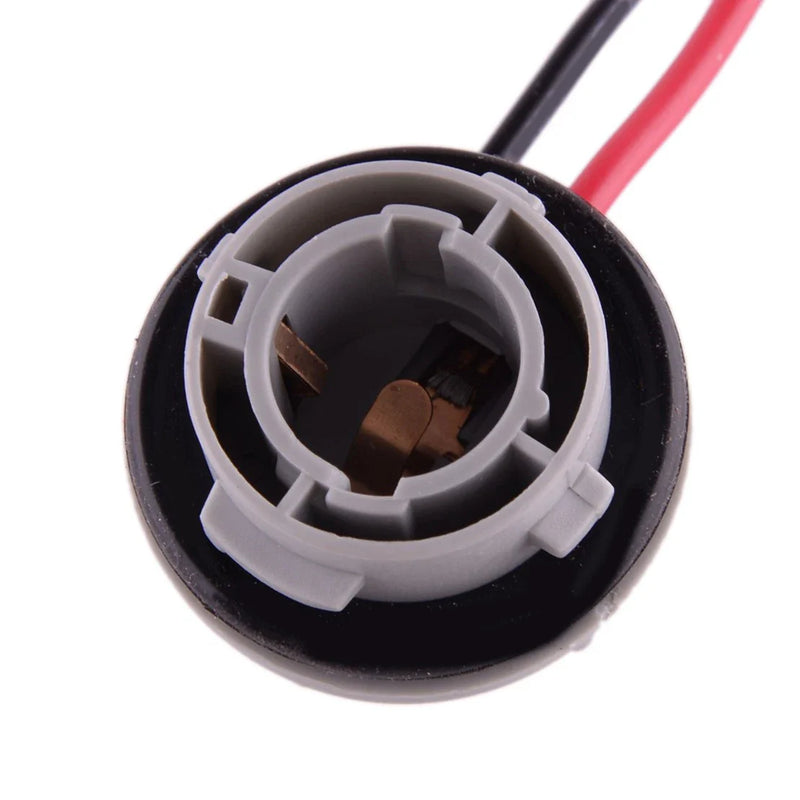 Car - Pigtail Wire & Tape 2 x 1156 Universal Turn Signal Bulb Socket