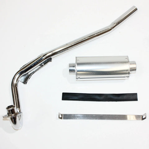 90cc 110cc 125cc 140cc PIT PRO Dirt Bike Exhaust Pipe Muffler System