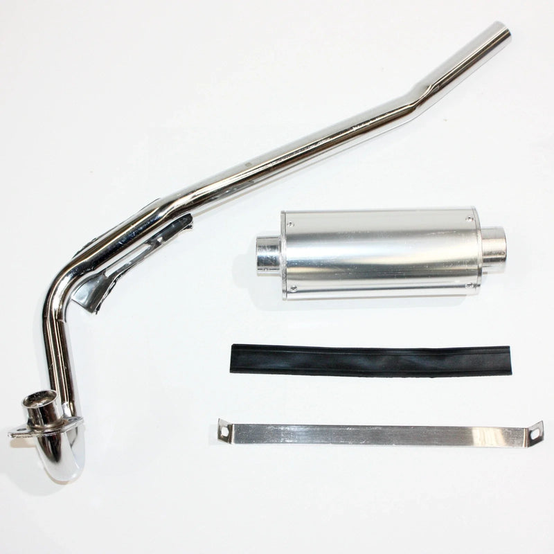 90cc 110cc 125cc 140cc PIT PRO Dirt Bike Exhaust Pipe Muffler System