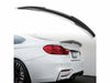 BMW F82 M4 Coupe 4D Carbon Fiber Look ABS Boot Spoiler (2014-2020)