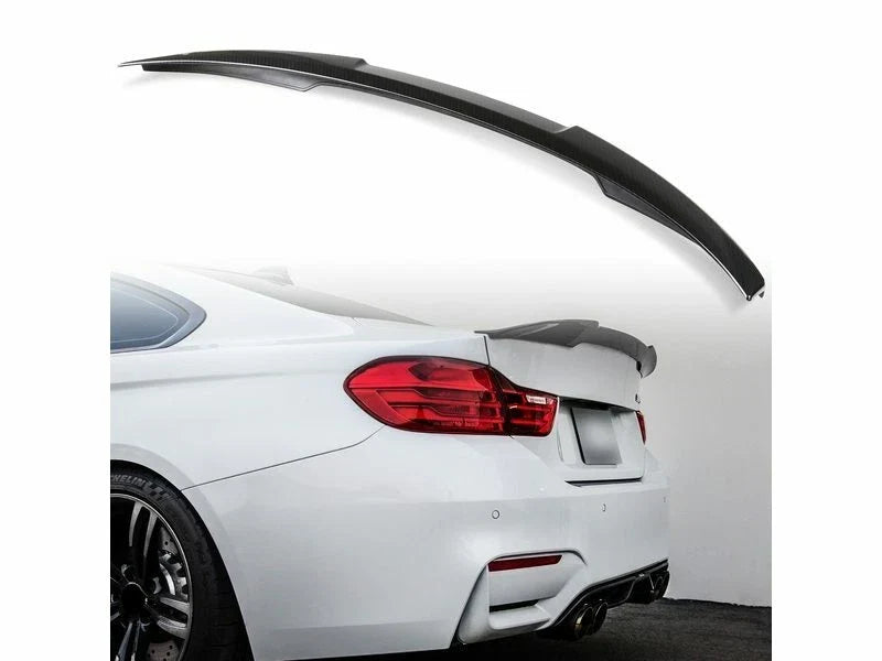 BMW F82 M4 Coupe 4D Carbon Fiber Look ABS Boot Spoiler (2014-2020)