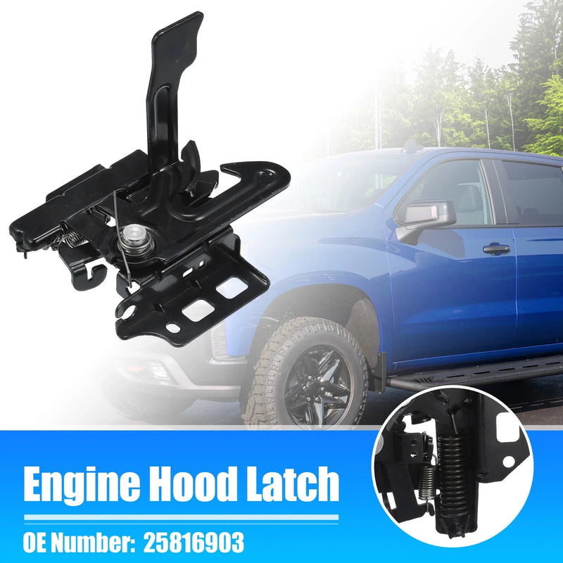 GMC Yukon Hybrid Engine Hood Lock Latch Assembly (2008-2013)