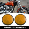 2 x 56mm Orange Universal Round Reflective Self Adhesive Reflector