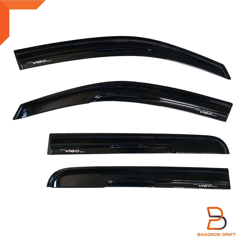 Toyota Hilux Vigo Side Visor Rain Shield Wind Deflector (2005-2014)