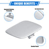 BMW E92 E93 Tow Hook Covers Front Right Silver Tone (2007 - 2010)