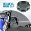 Honda Engine - Modified Titanium Tone Oil Filler Cap Tank Cover