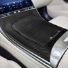 Benz C-Class W206 2022+ Carbon Fiber Console Armrest Box Panel Cover Trim