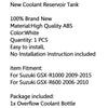 Suzuki GSXR1000 GSXR600 GSXR750 Coolant Overflow Reservoir (2006-2016)