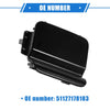 BMW 550i 528i 535i (2008-2010) Black Rear Tow Hook Cover