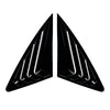 Audi Q3 F3 Sportback (2019-2024) Black Rear Side Window Louvers