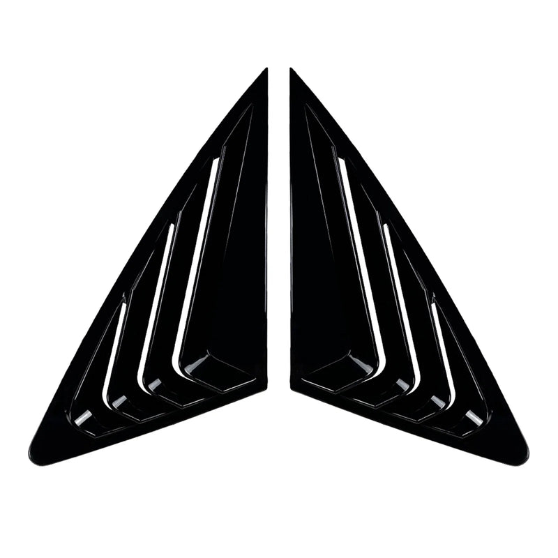 Audi Q3 F3 Sportback (2019-2024) Black Rear Side Window Louvers
